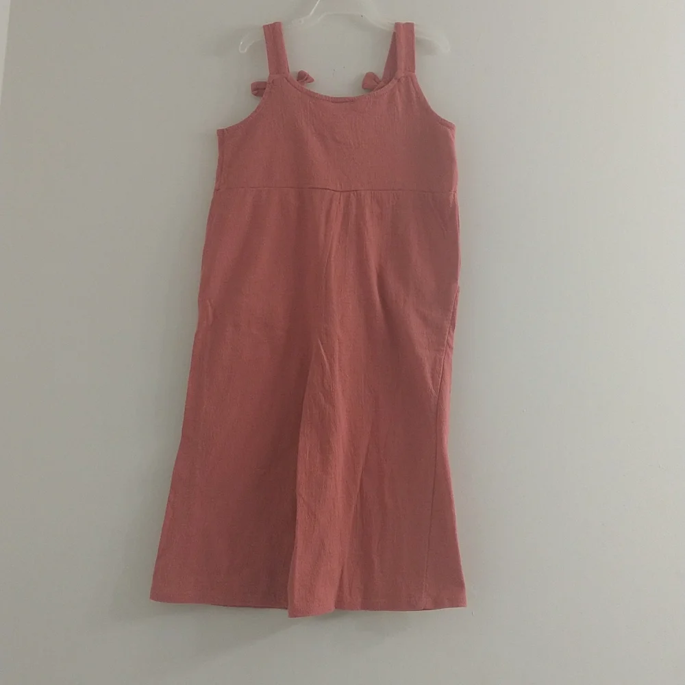 Girl Art Class Rose Size 3T Jumpsuit - Picture 2 of 3